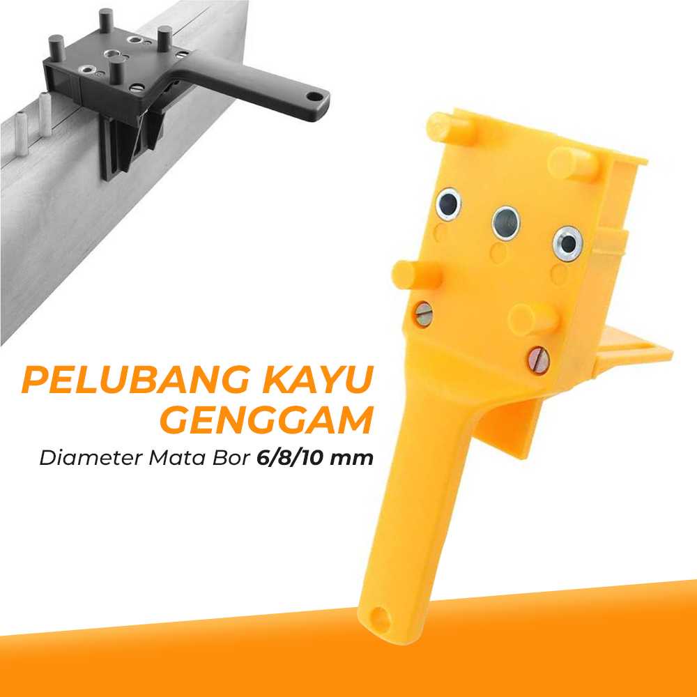 TRFF Pelubang Kayu Genggam Woodworking Punch Hole Locator 41 T081NW