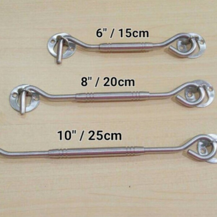 hak angin 10 inchi stainless