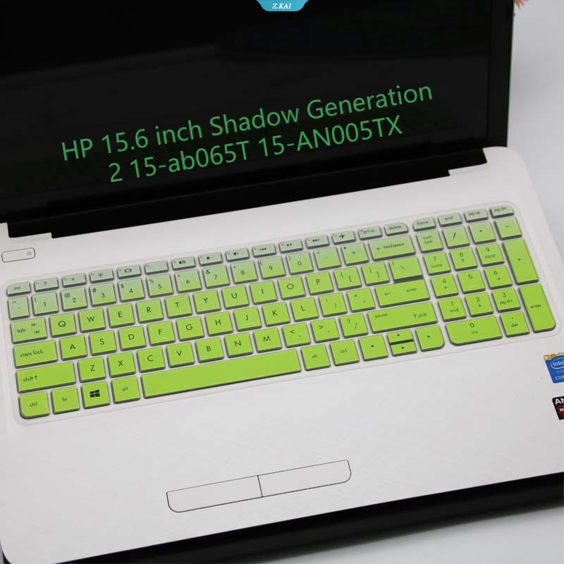 Keyboard Laptop Full Coverage HP 15.6 Inch Shadow Generation2 15-ab065T 15-AN005TX Film Pelindung Tahan Lembab High Quality [ZK]