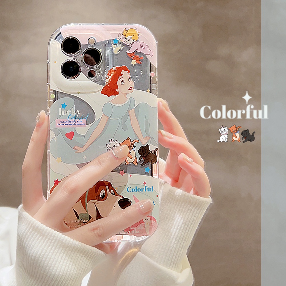 IPHONE Korea Princess of Neverland Case Silikon Untuk Iphone14 11 12 13 PRO MAX Casing Cover Pelindung AT0137