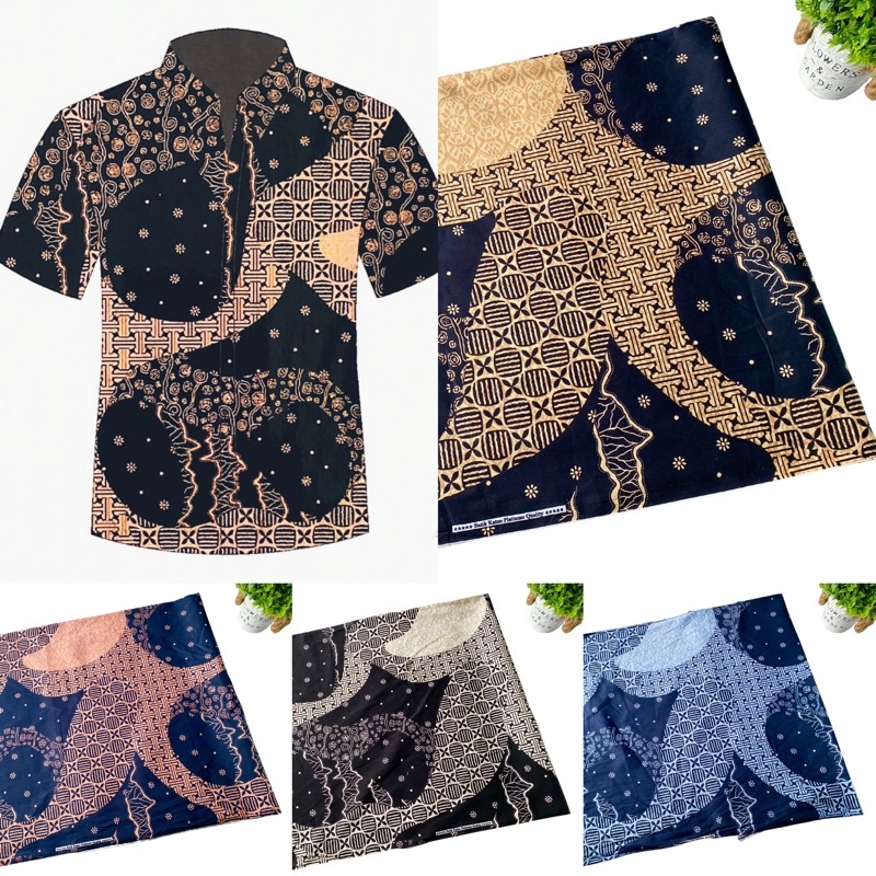 Kain Batik Meteran Bahan Katun Batik Premium Kode F