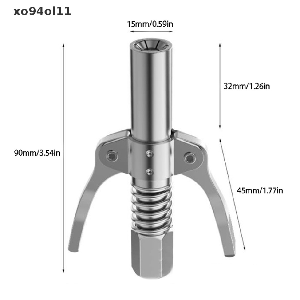 Xo Grease Tool Coupler Heavy-Duty Quick Lock and Release Gagang Ganda OL
