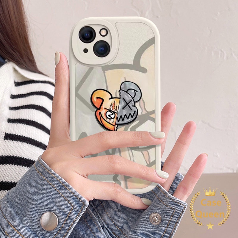 Casing Merek Trendy Redmi Note10 11 11s 8 9 Pro 11Pro+9s 10s 10Pro Redmi 9 9T 10C 9A 10A 9C 10 12C A1 K40s Poco F4 M3 Poco X3 NFC Pro Mi 11T 11 Lite 12 Violent Bear Sarung Soft Cover