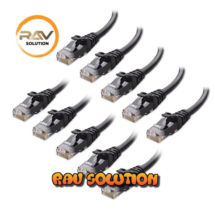 kabel LAN cat6e indobestlink 5m /kabel LAN cat6 5m / lan cat6 5meter - SET A