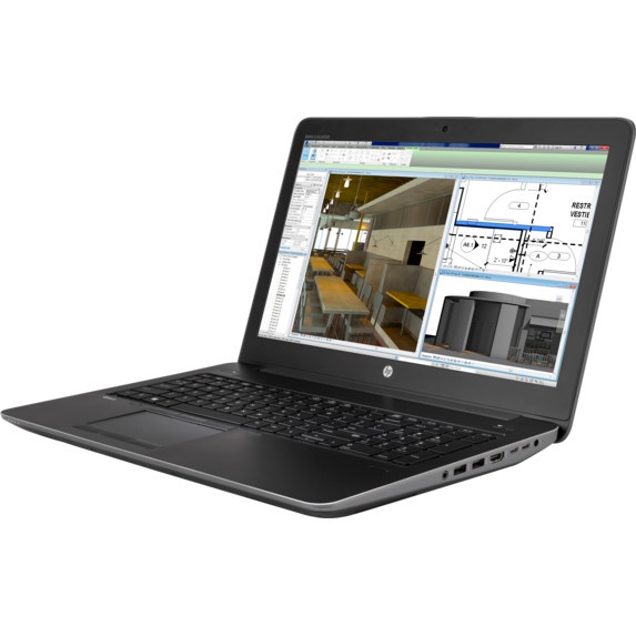 HP ZBook 15 G4 Y4E78AV Core i7. RAM 32GB .NVIDIA Quadro 4GB, SSD 512GB