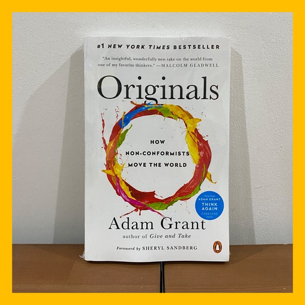 Buku cetak Import Originals by Adam Grant
