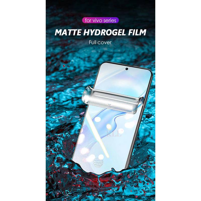 3pcs Film Hidrogel Matte Untuk Vivo Y19 Y22S Y30 Y35 Y33S Y50 Y55 Y85 Y01 Y12 Y15A Y11 Y21T Y20S Y91 Pelindung Layar Untuk Vivo S1 S12 S15 V11 V15 V17 V25 V27 Pro S10 T1X V23 V21