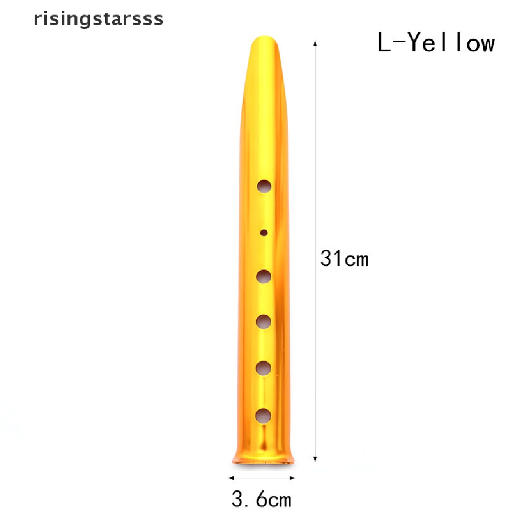 Rsid Span-New23/31cm Aluminium U-Shaped Tent Nail Tent Stakes Pasak Salju Pasak Pasir Untuk Jelly Outdoor