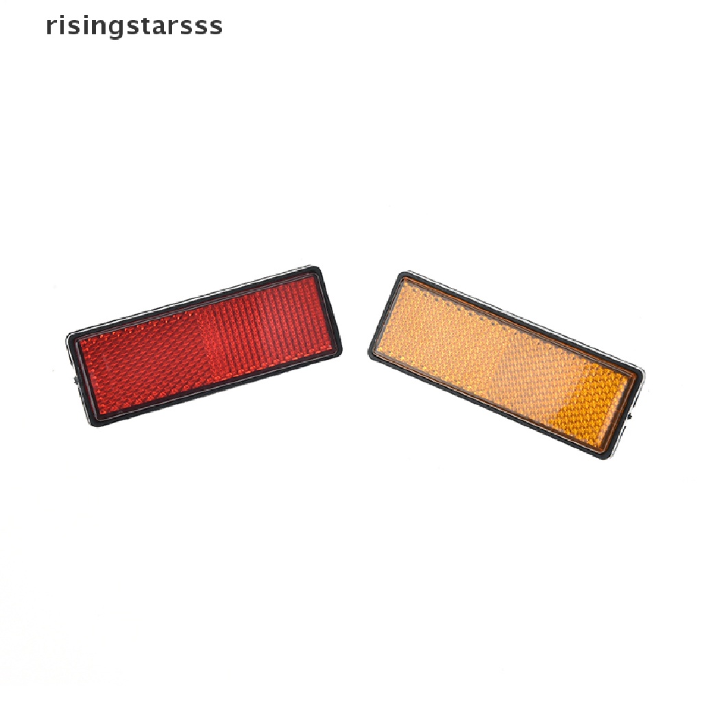 Rsid Span-new Plastik Sepeda bicycle tail safety warning lamp cycling bike Cahaya Reflektor Belakang Reflektor Sepeda Lampu Belakang Sepeda Lampu Dengan Sekrup Safety Light Cycling Sepeda Ekor Li