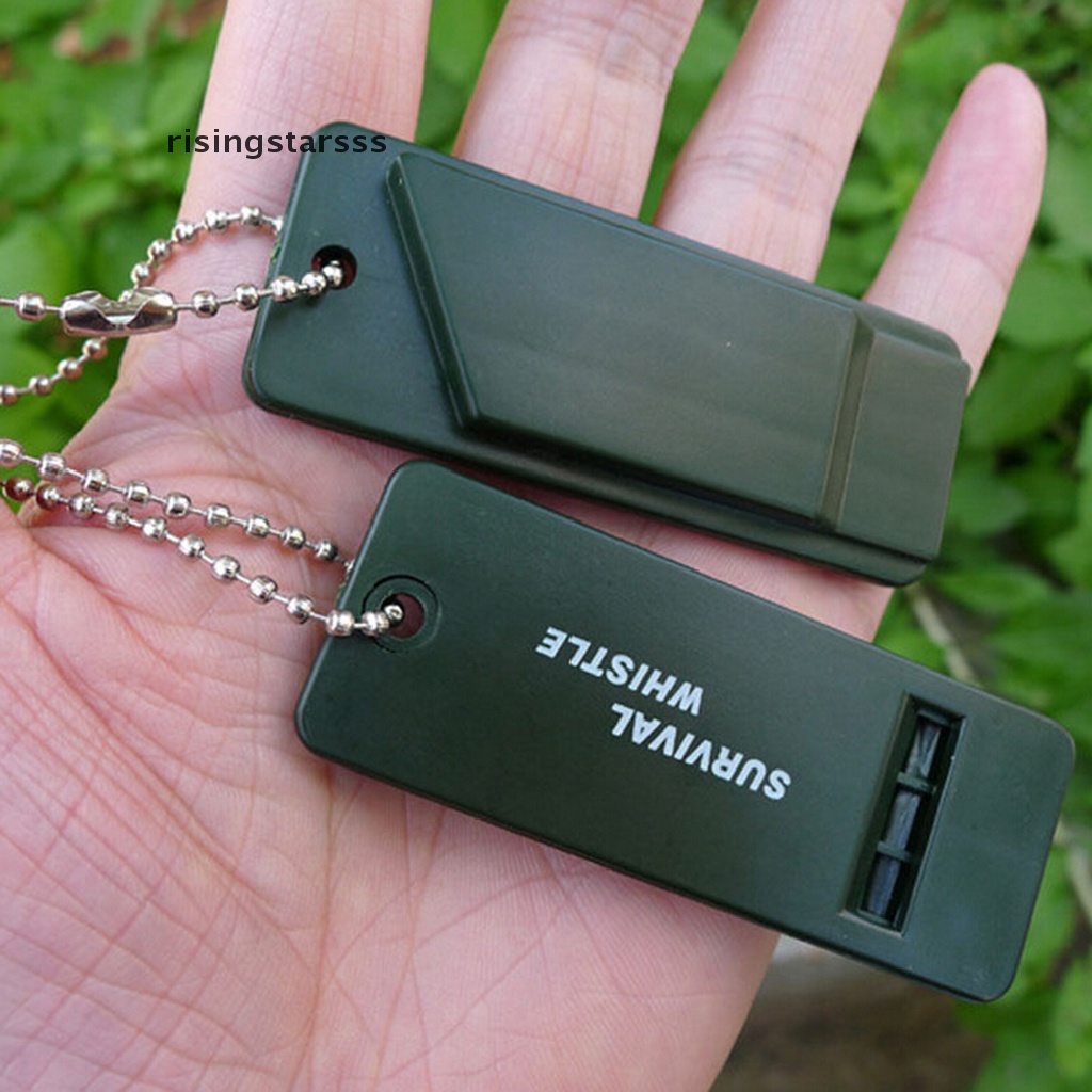 Rsid Span-New New Alat Rescue Peluit Survival Darurat Suara Sinyal Outdoor Camping Hiking Jelly