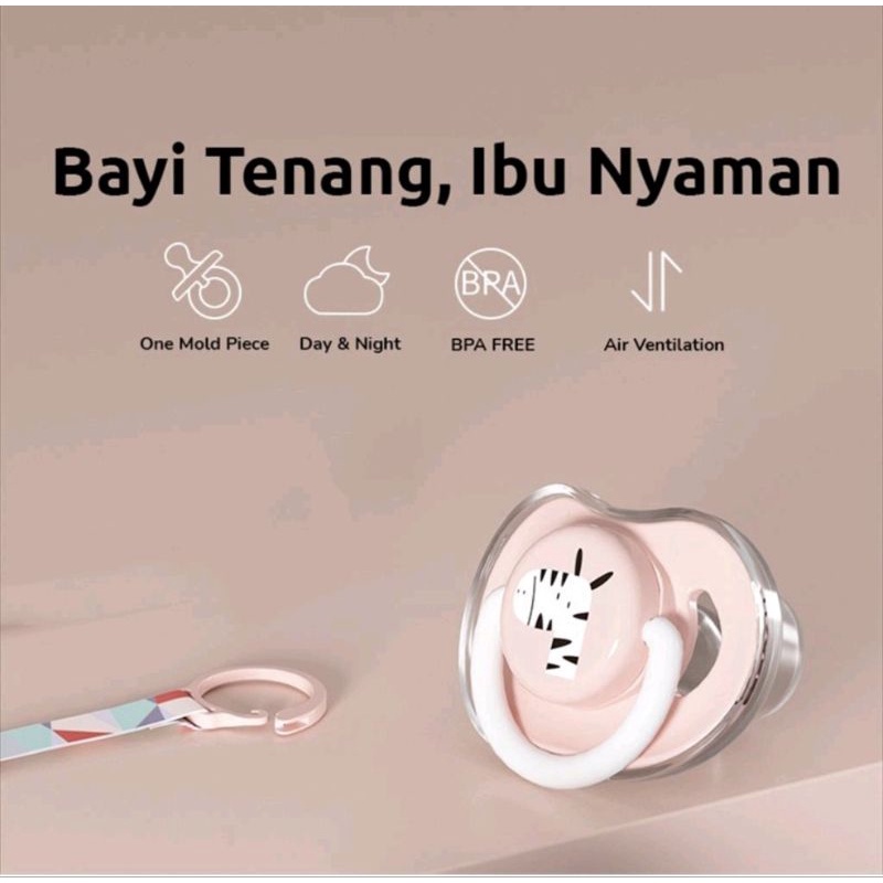 BBET NEW BORN PACIFIER DAY&amp;NIGHT/EMPENG BAYI SIANG DAN MALAM
