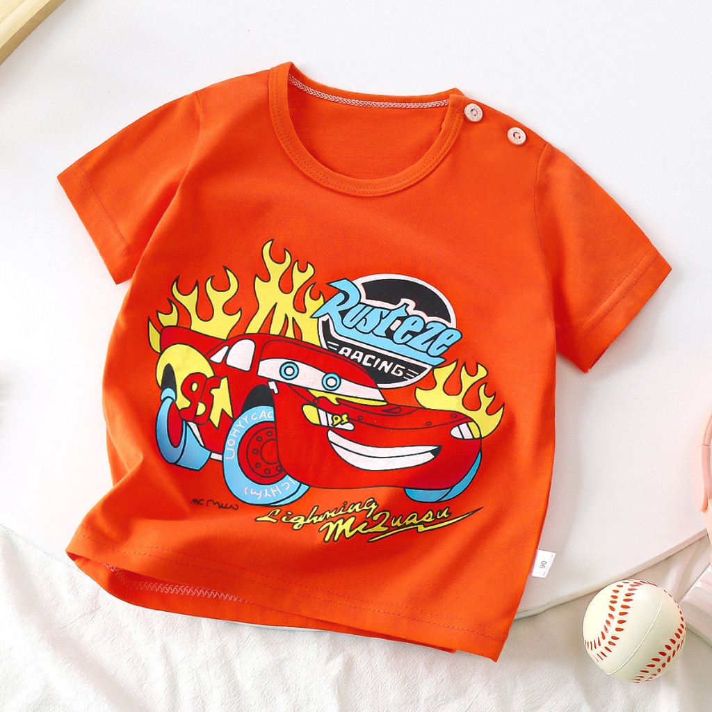 BOBOHO - ATASAN KAOS ANAK LAKI-LAKI LENGAN PENDEK / BAJU BAYI IMPORT / KAOS DISTRO ANAK IMPOR PART 2