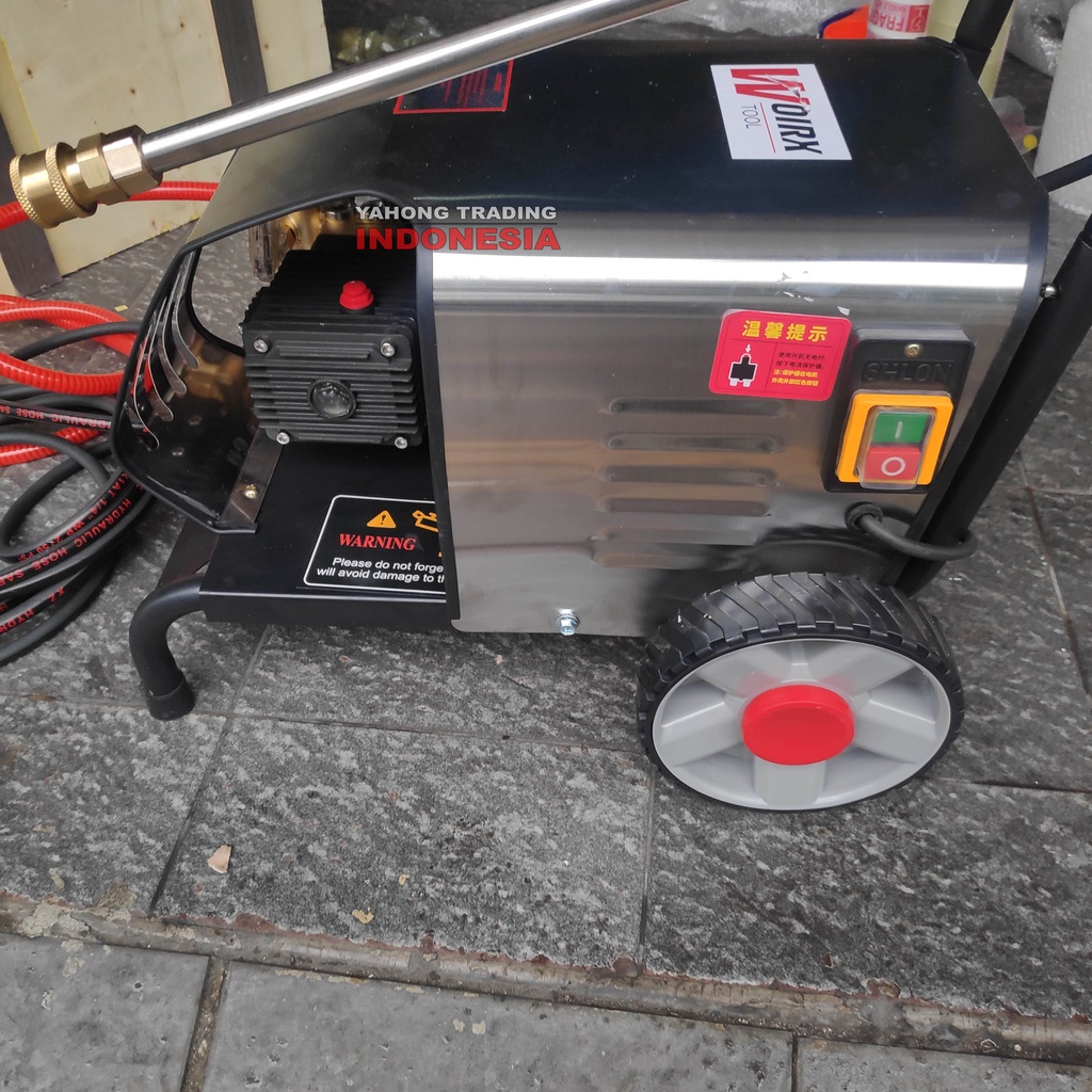 Woirx Jet Cleaner High Pressure Mesin Semprot Cuci Motor Mobil