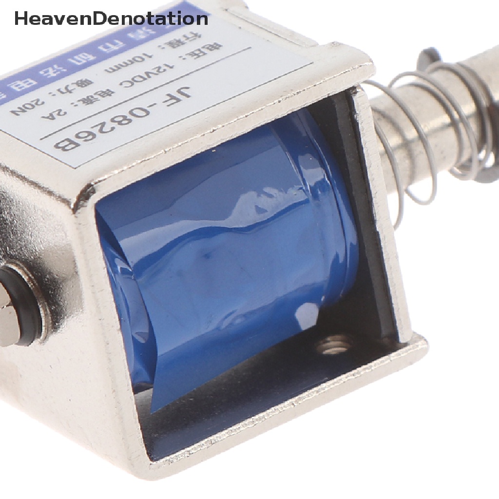 [HeavenDenotation] Jf-0826b 12V/2A 10mm 20N push pull Tipe open frame solenoid electro HDV