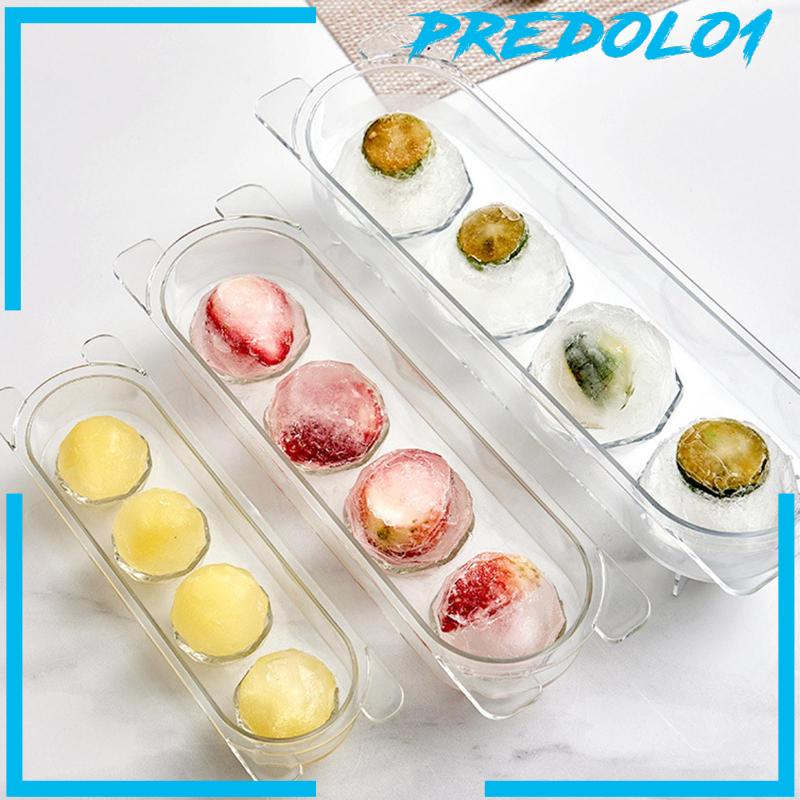 [Predolo1] Sphere Ice Maker Food Grade Reusable Ice Cube Tray Untuk Minuman Bir Limun