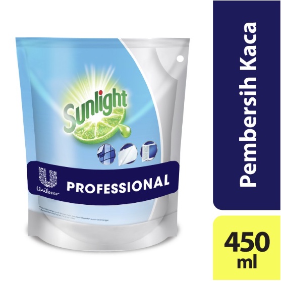 Sunlight Pembersih Kaca Higienis  450ml