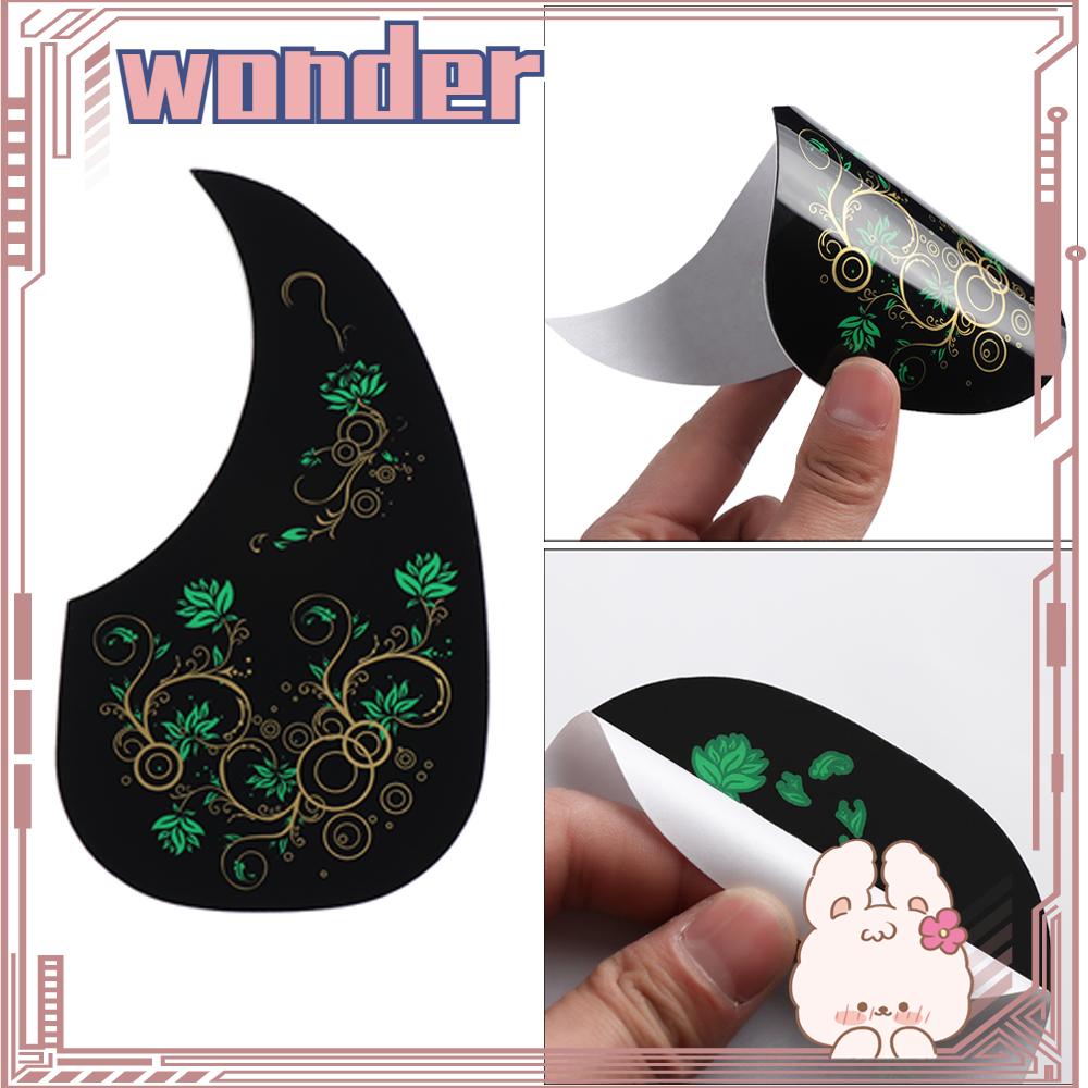 Wonder Guitar Pickguard Kualitas Atas Self-adhesive Sticker Pick Guard