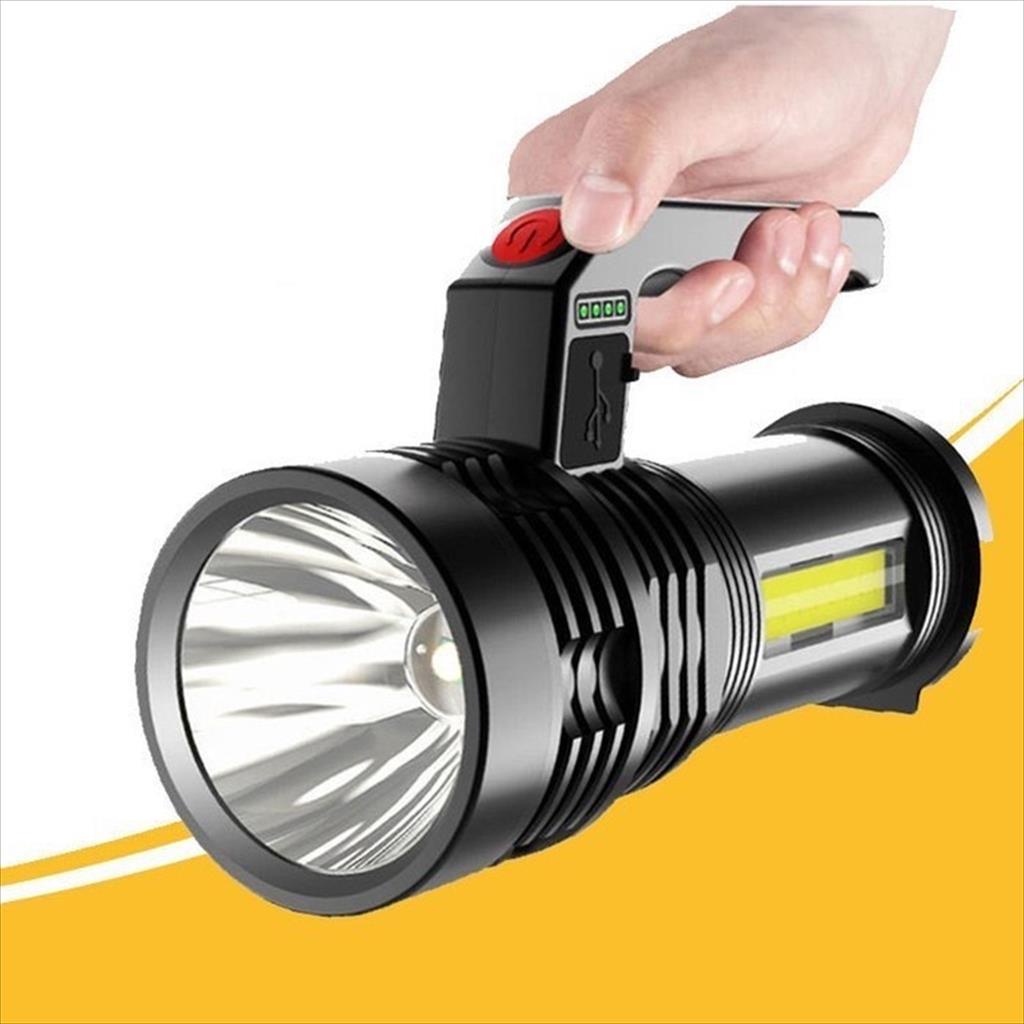 Senter Flashlight 7031 COB 4 Mode