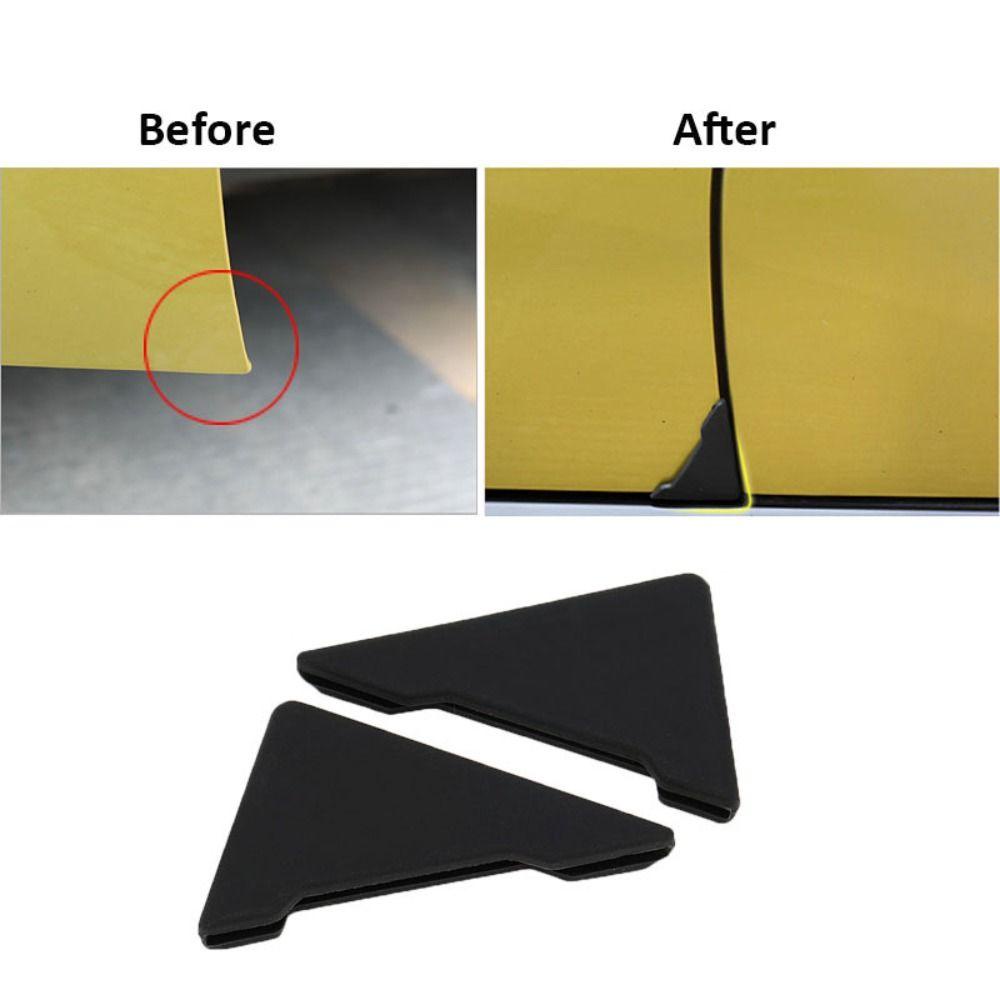 POPULAR Sudut Pintu Mobil Universal Penutup Pelindung Pintu Self-adhesive Stiker Anti Gores