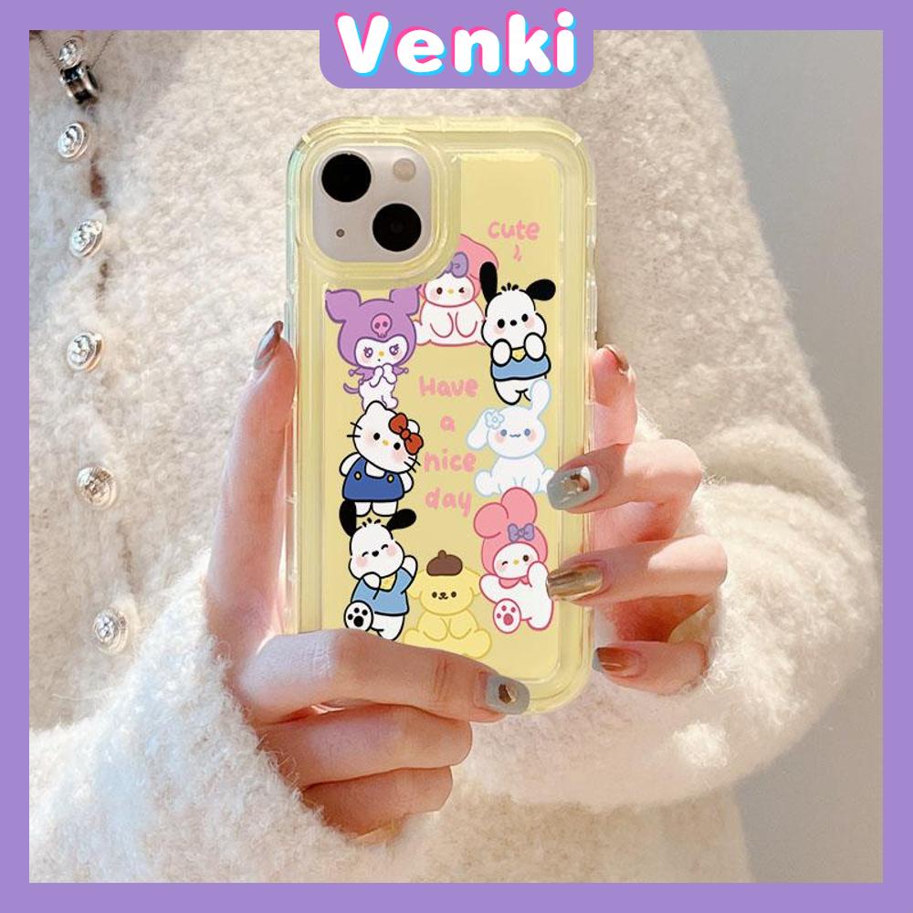 Case For iPhone 14 Pro Max Soft TPU Jelly Airbag Case Cute Cartoon Camera Protection Shockproof For iPhone 14 13 12 11 Plus Pro Max 7 Plus X XR