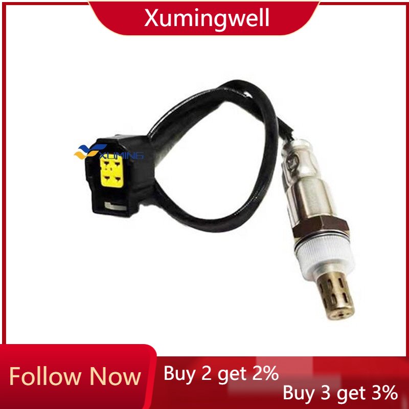 Xuming New Lambda Probe Oxygen O2 Sensor Cocok Untuk Mitsubishi Mirage 1.2L 2012 2013 2014 2015 2016 OE# 1588a275 0ZA639-M9 0ZA639M9