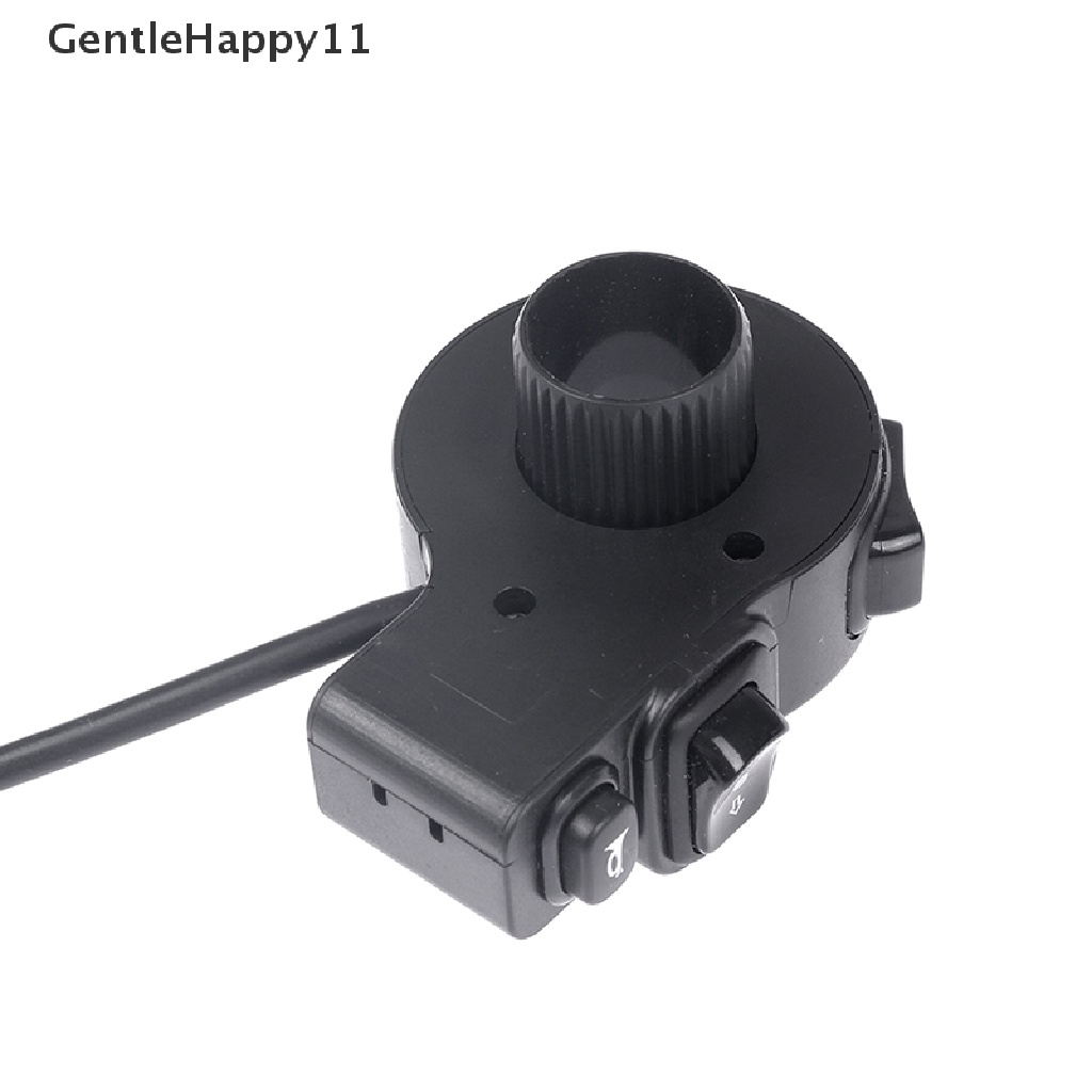 Gentlehappy Saklar 3in1 Motor Sepeda Elektrik Scooter ATV Quad Light Sein Sinyal Klakson Nyala id