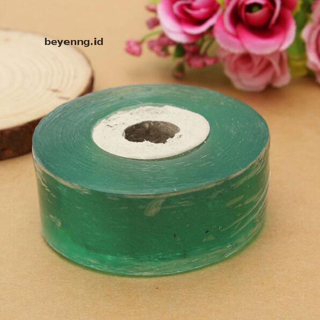 Beyen 100meter 25mm Stretchable Grafg Tape Penghalang Kelembaban Bening Floristry Film ID