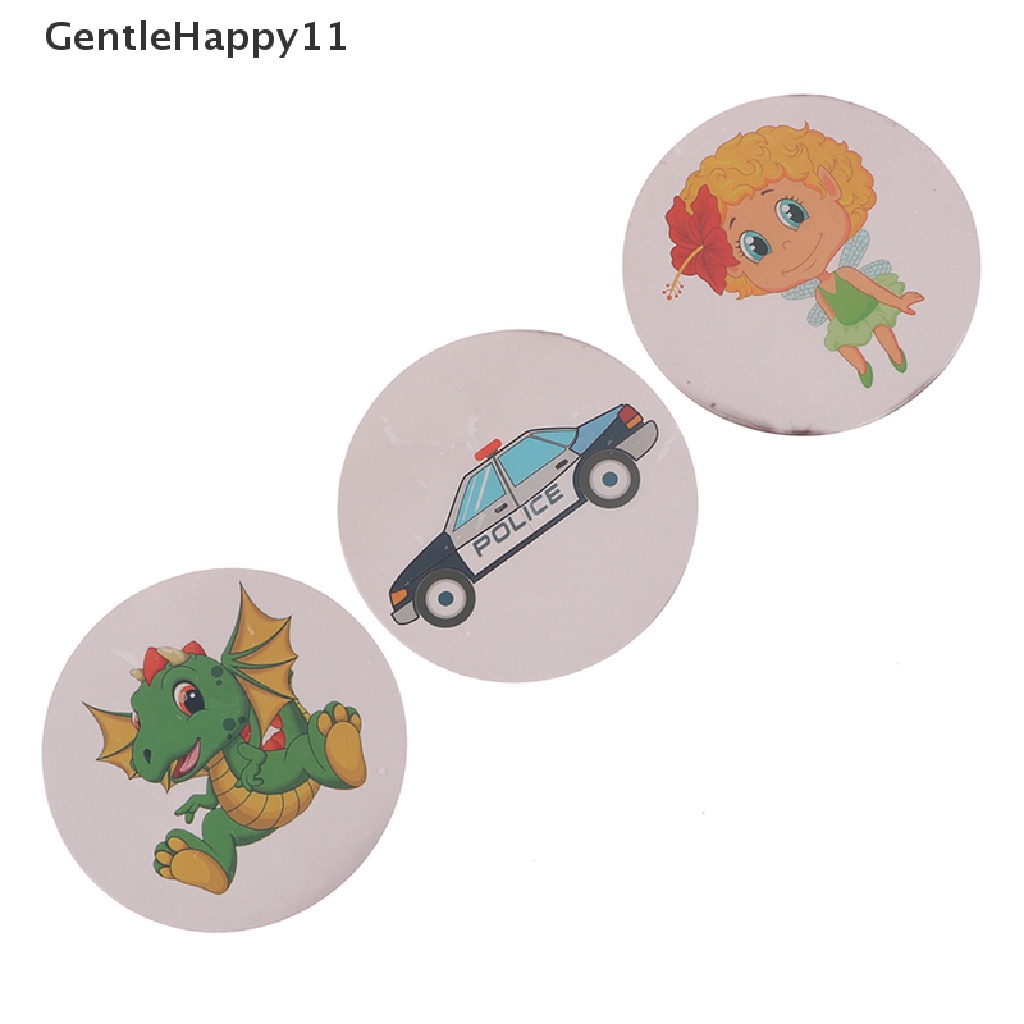Gentlehappy 1Set Stiker Berubah Warna Thermochromic Toilet Sticker Urinal Training Stiker id