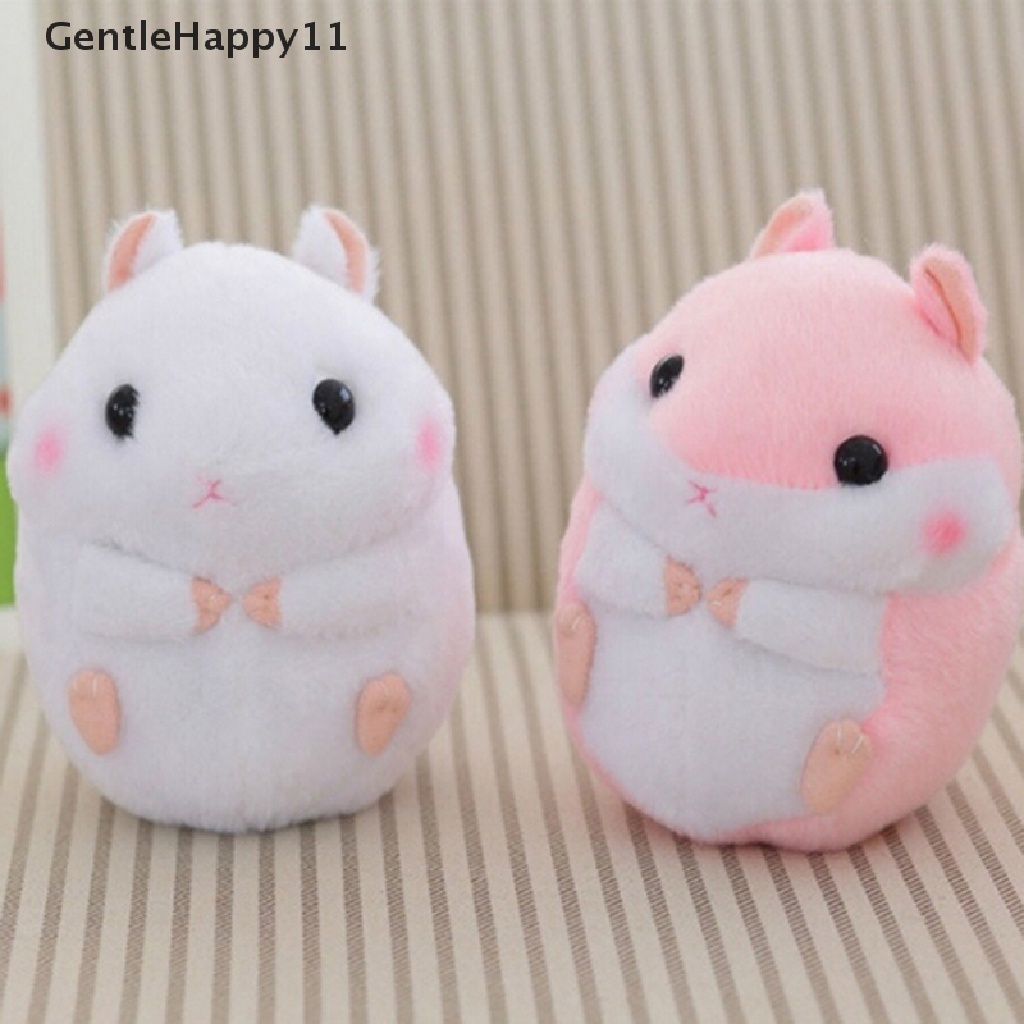 Gentlehappy 9.5cm Boneka Simulasi mini Mainan Mewah Mainan hamster Lucu Untuk Anak/Perempuanhadiah  Id