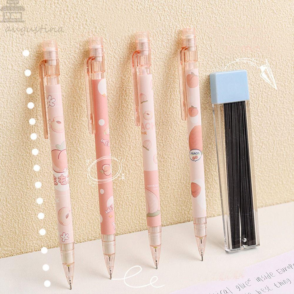 Refill Pensil Mekanik Agustina Honey Peach 0.5mm Gambar Perlengkapan Seni Alat Kantor Menulis Sketching Pencils