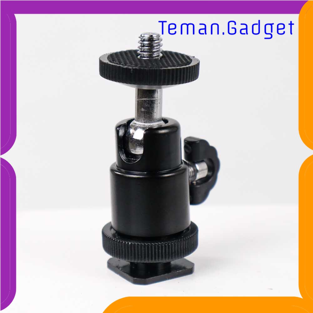 TG - KMR TaffSTUDIO Ball Head Kamera Hot Shoe 1/4 - QM3621