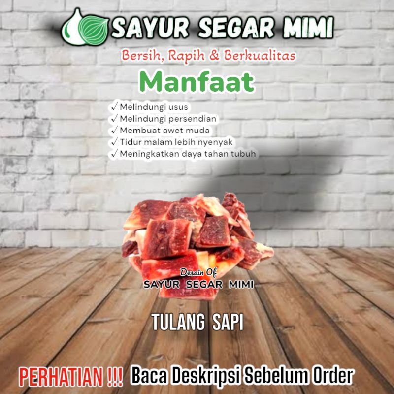 

Tulang Iga Sapi - Sᴀʏᴜʀ Sᴇɢᴀʀ ♏ɪᴍɪ