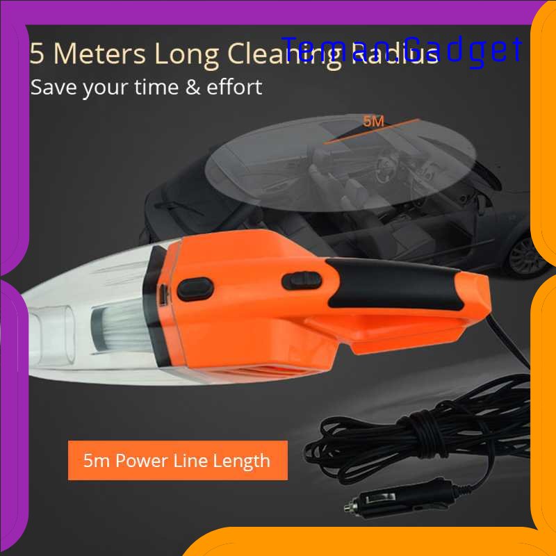 TG - OTO OTOHEROES Vacuum Cleaner Penyedot Debu Mobil 120W LED Light - C37457