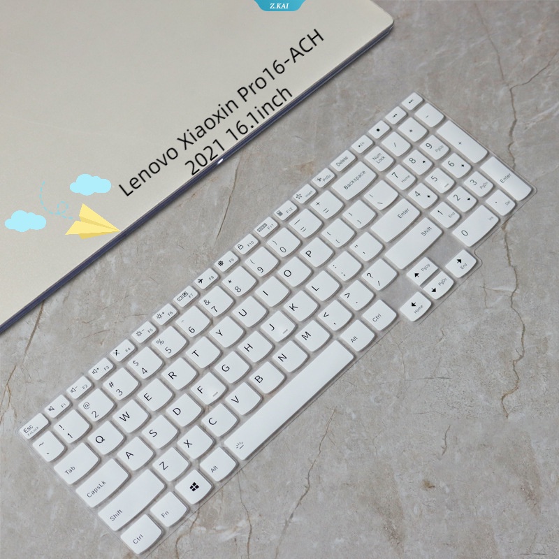 Cover Keyboard Untuk Lenovo Xiaoxin Pro16-ACH 2021 16.1inch Silikon Pelindung Kulit Film TPU Transparan Film Silicone Cover [ZK]
