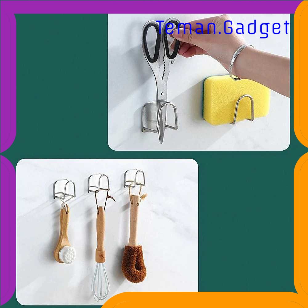 TG - DPR NADOBA Gantungan Dapur Stainless Steel Kitchen Sponge Holder - V305