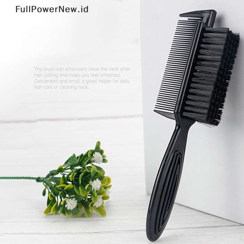 Power Duster Brushes Barber Sikat Jenggot Bersih Dua Sisi Sisir Styling ID