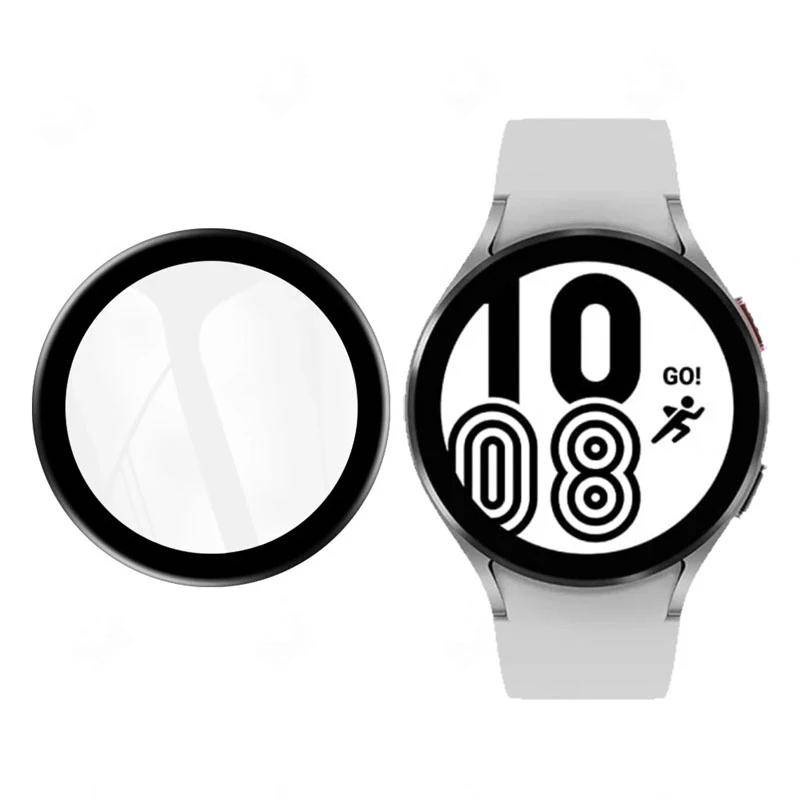 1-3pcs Film Pelindung 3D Untuk Samsung Galaxy Watch4 5 3 Pro 40mm 41mm 44mm 45mm Tepi Melengkung Pelindung Layar Penuh Untuk Samsung Acitve Fit2 40mm 44mm