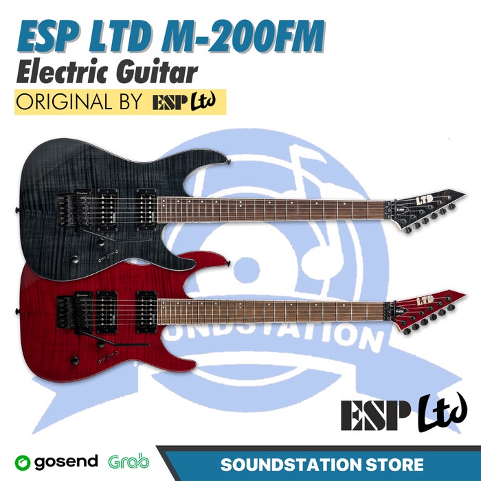 ESP LTD M-200FM Electrik Guitar | Gitar Listrik Elektrik LM200FM M200
