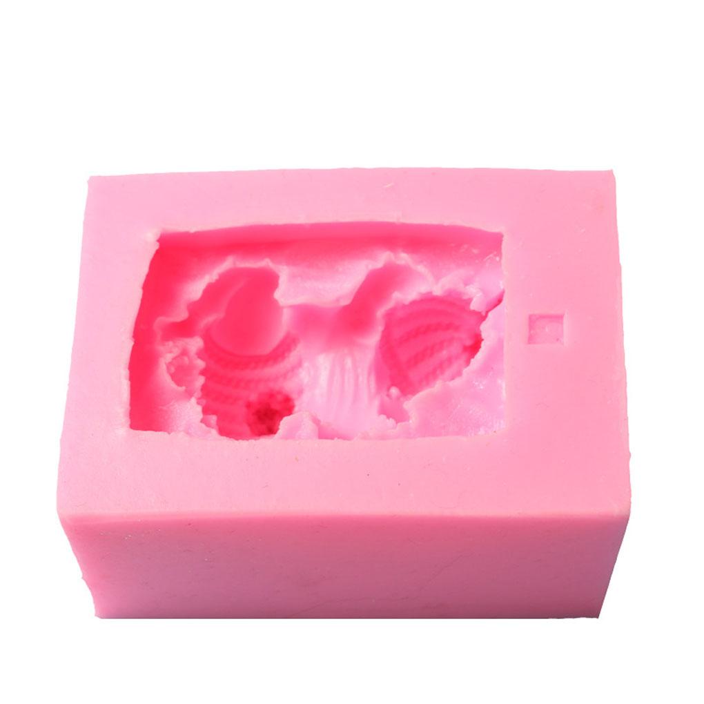 3d Kue Fondant Silikon Cetakan Bakery Coklat Mousse DIY Sugarcraft Cetakan Restoran Reusable Baking Tool Bakeware