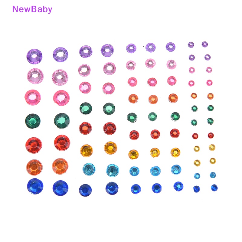 Newbaby 1pc diamond eyeshadow face er Mata Kristal Tato er eyes makeup  Id