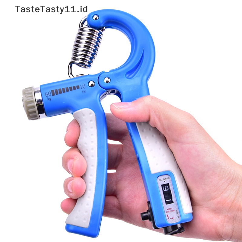 Tastetasty Hand Grip Trainer Gripper Penguat Adjustable Gym Latihan Kekuatan Pergelangan Tangan.