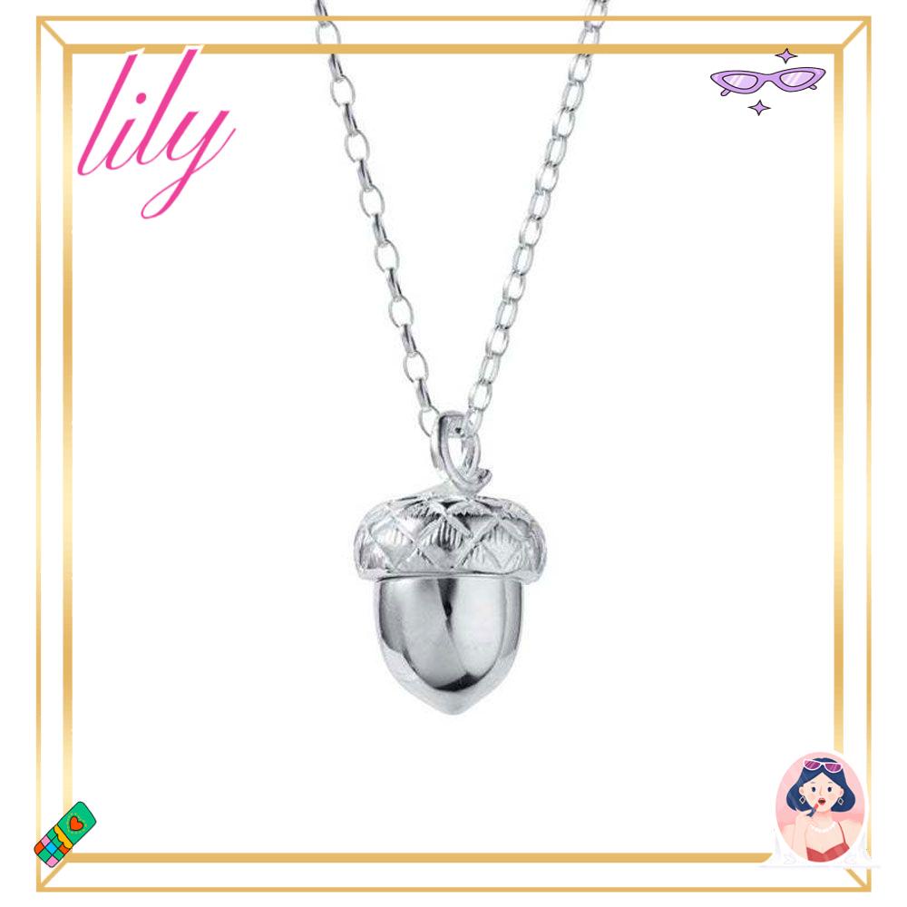 Lily Pendant Fashion Bisa Buka Bentuk Hati Cone Box