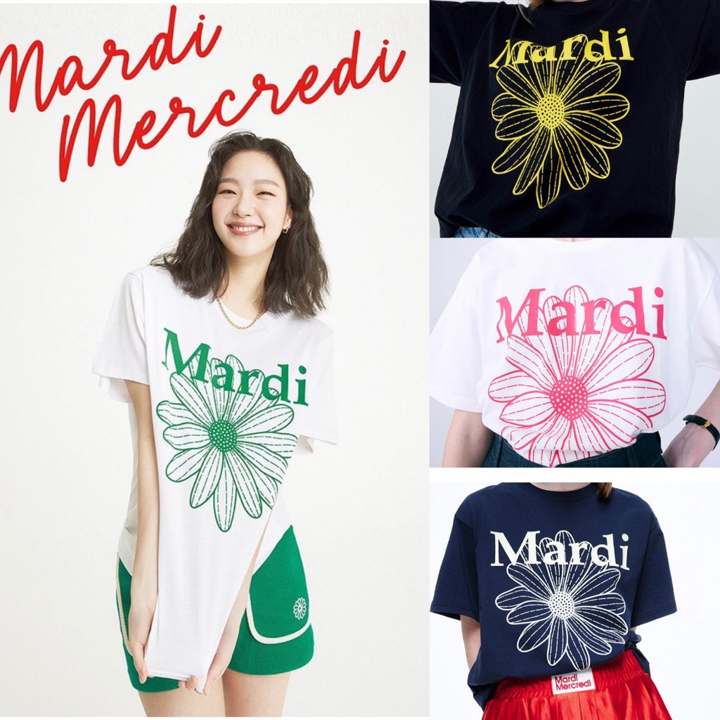 Mardi Mercredi Flower Tshirt