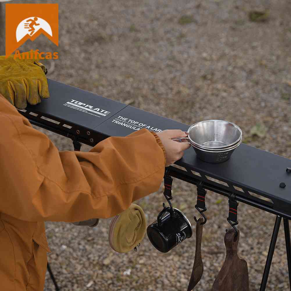 Shinetrip Rak Gantung Camping Piring Aluminium Alloy Camping Piknik Stand Bracket