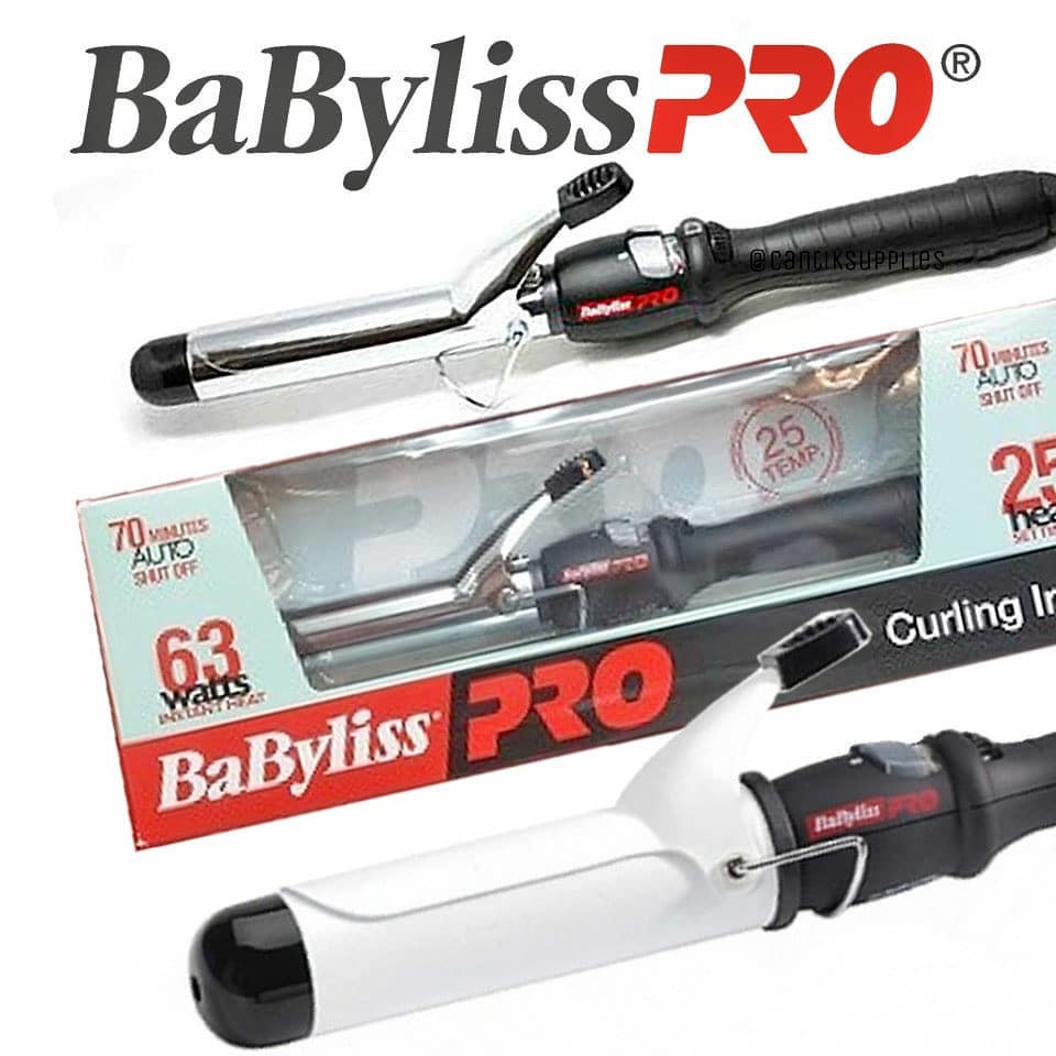 Kirim Cpt  CATOK CURLY BABYLISS PRO CERAMIK or STAINLESS CURLING IRON 24mm / 19mm