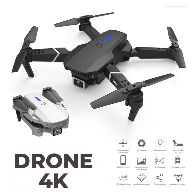 Drone Pro Shoot E88 Smart Controller 4K Set Komplit