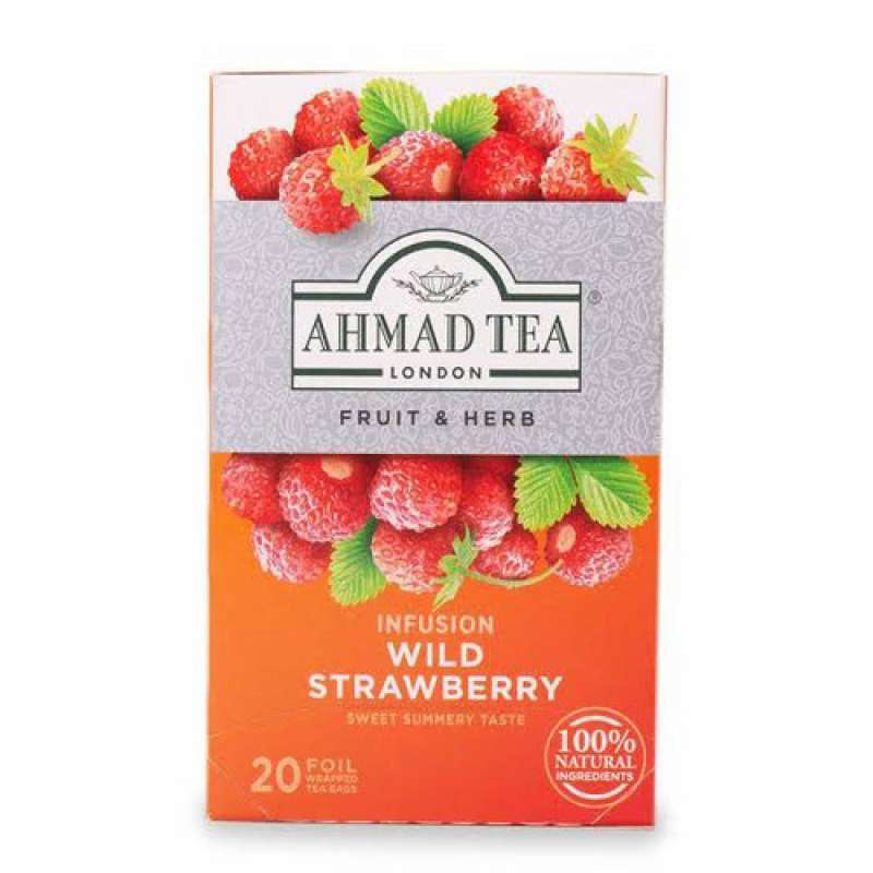 

AHMAD TEA WILD STRAW HERBAL INFUSION 20s