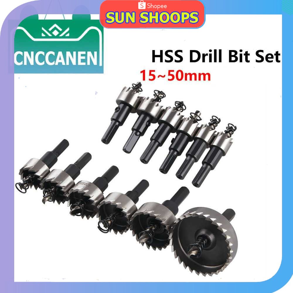 

SUN SHOOPS - CNCCANEN Mata Bor HSS Hole Saw Bit Set 12 PCS - GJ0105