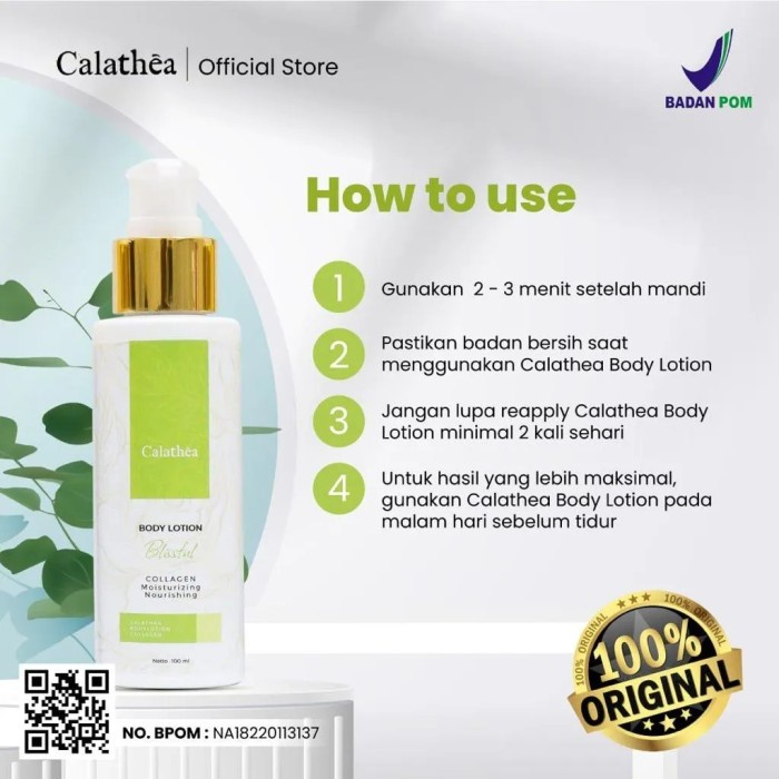 Calathea Body Lotion 100ml