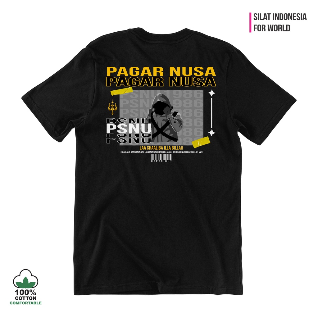 Kaos Pagar Nusa Distro IPSI  Kaos PSNU 1986 GOLD
